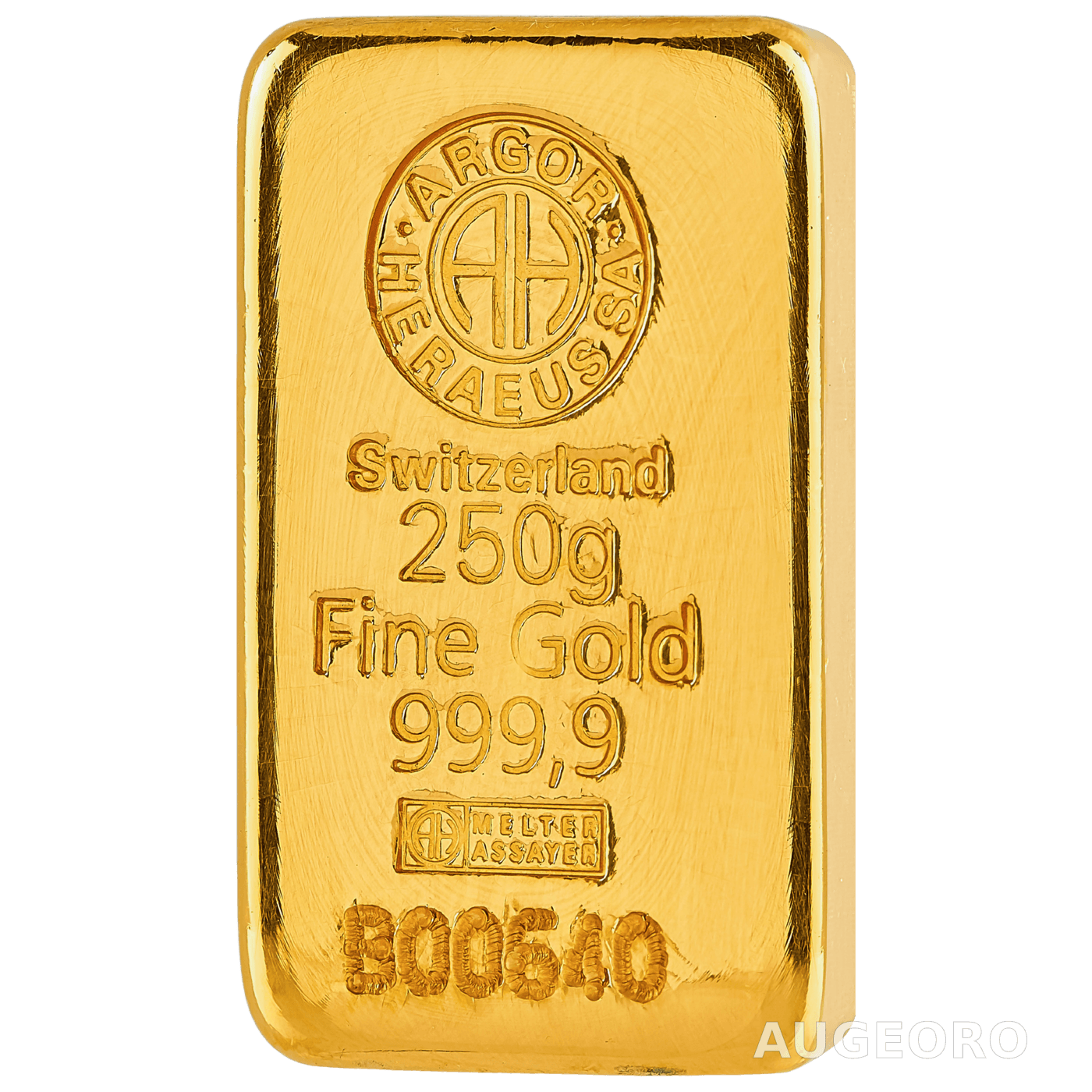 Lingotto d'oro Argor-Heraeus 250g