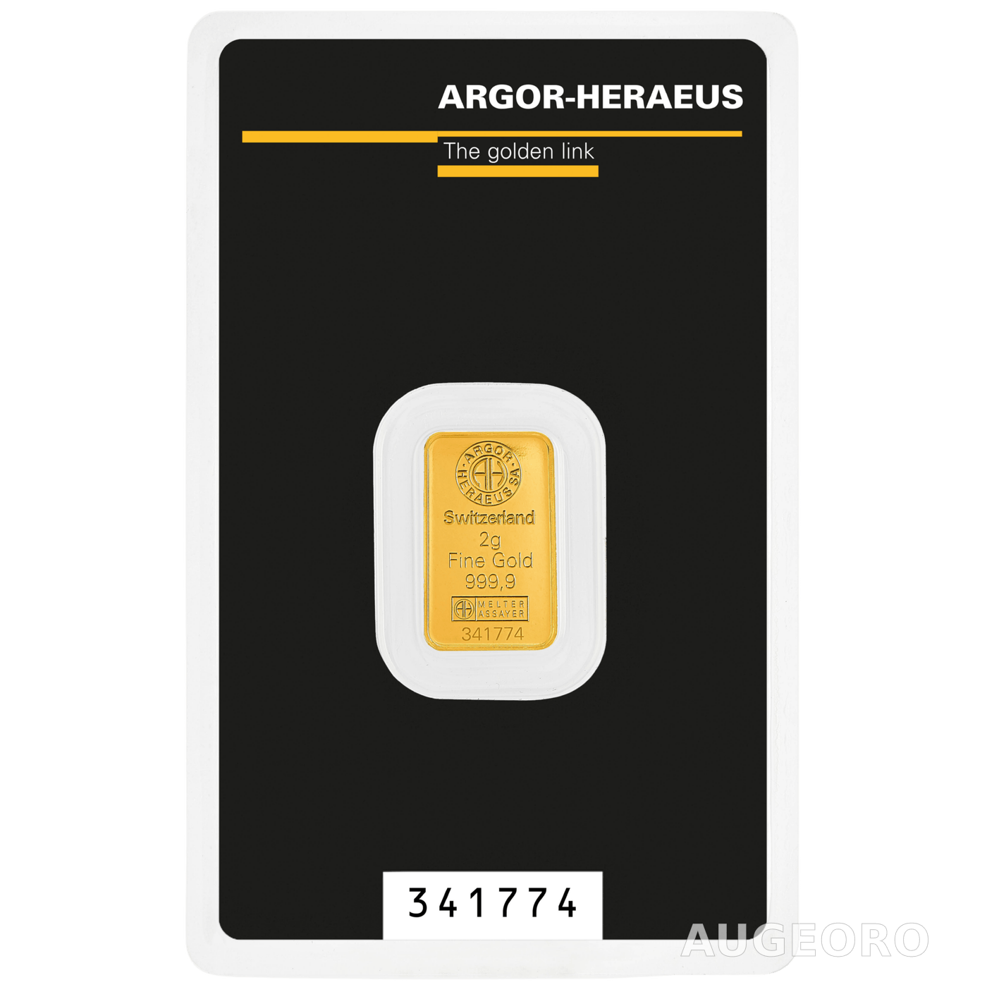 Lingotto Oro 2g KINEBAR©