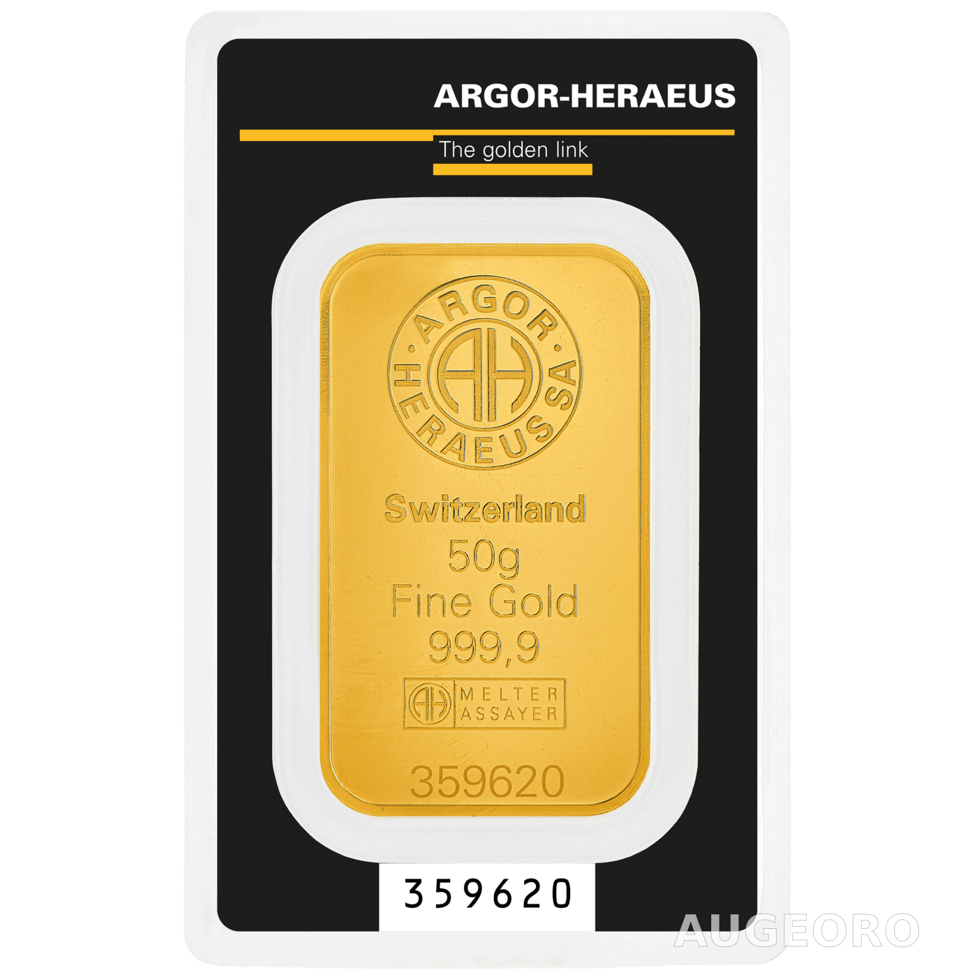 Lingotto Oro 50g KINEBAR©